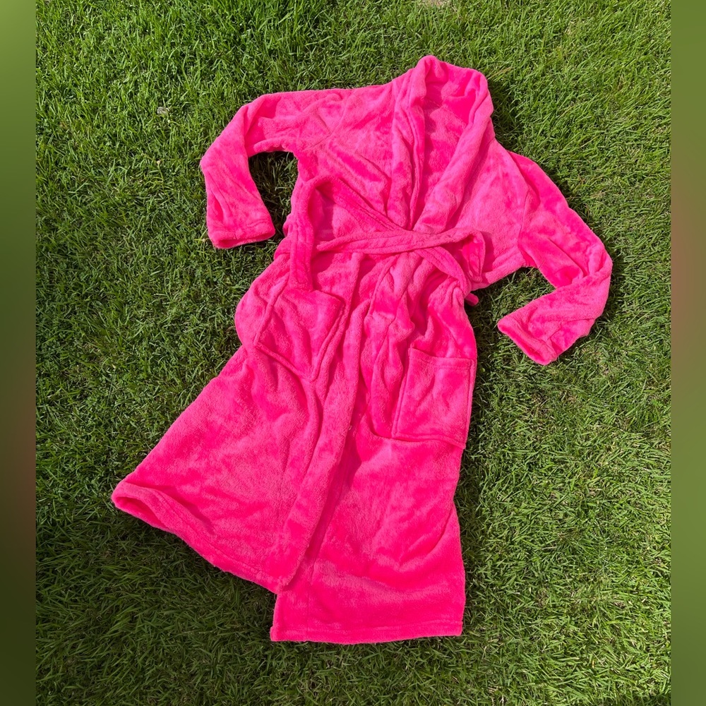 Pink Fluffly Robe